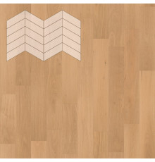 Паркет Елка Французская Lab Arte Chevron Дуб Селект Флора лак 400/337х110х14/3/60°
