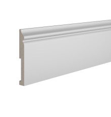Плинтус крашеный Ultrawood белый Base 5500 p 2000×138×18
