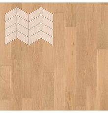 Паркет Елка Французская Lab Arte Chevron Дуб Селект Бург лак 400/313х150х14/3/60°
