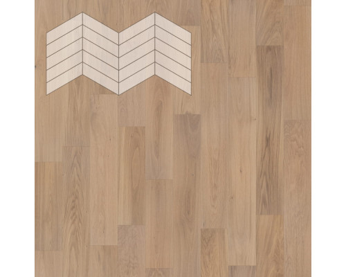 Паркет Елка Французская Lab Arte Chevron Дуб Натур 2006 лак 400/348х90х14/3/60°
