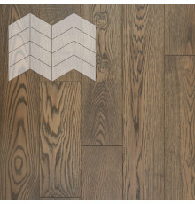 Паркет Елка Французская Lab Arte Chevron Дуб Рустик Ариста лак 400/313х150х14/3/60°