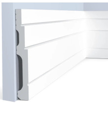 Плинтус под покраску Hiwood B120V1 2000×120×16