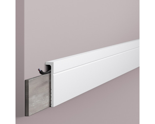 Плинтус под покраску NMC Wallstyl CF2 2000×110×22