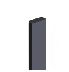 Финишный молдинг Hiwood LF124B GR15K 2700×31×12