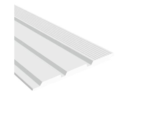 Стеновая панель из полистирола под покраску Hiwood LV124L NP 2700×120×12