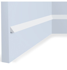 Молдинг из полистирола под покраску Hiwood TR10 2000×10×10