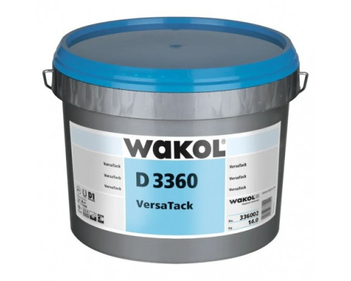 Клей для винилового пола WAKOL D 3360 VersaTack 14 кг
