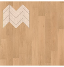 Паркет Елка Французская Lab Arte Chevron Дуб Селект Бург лак 600/475х125х14/3/45°
