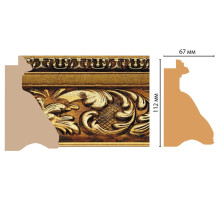 Багет DECOMASTER S16-1223 112x67x2900 мм S16-1223