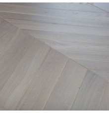 Паркет Елка Французская Lab Arte Chevron Дуб Натур Concrete лак 700/610х90х15/3/ 45°
