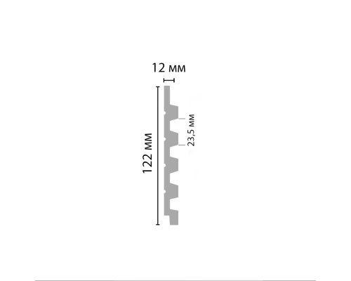 Декоративная панель DECOMASTER D317 ДМ (122122900мм)
