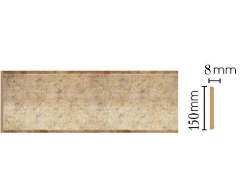 Декоративная панель Decomaster B15-553 150х9х2400 мм B15-553