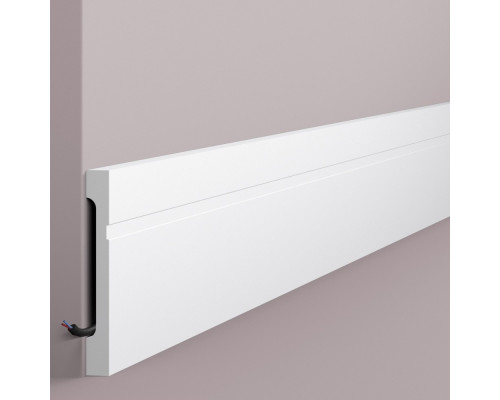 Плинтус под покраску NMC Wallstyl FD15 2000×150×18