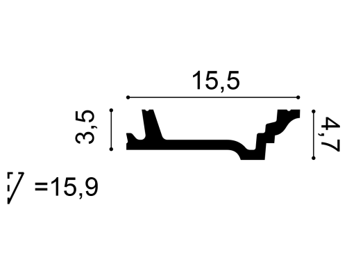 Карнизы C305