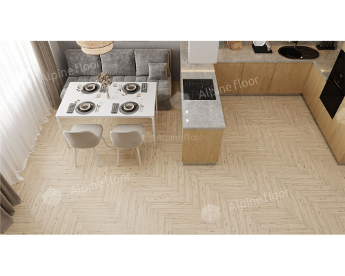 Ламинат Alpine Floor Herringbone 12 Pro LF106-01 Дуб Лион
