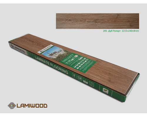 Ламинат Lamiwood Dinasty 205 Дуб Руперт

