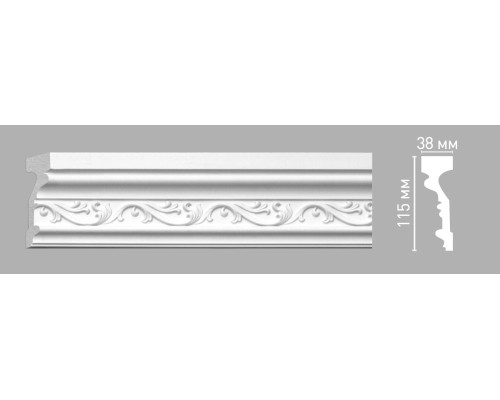 Молдинг с рисунком DECOMASTER 98089 115х38х2400 мм 98089