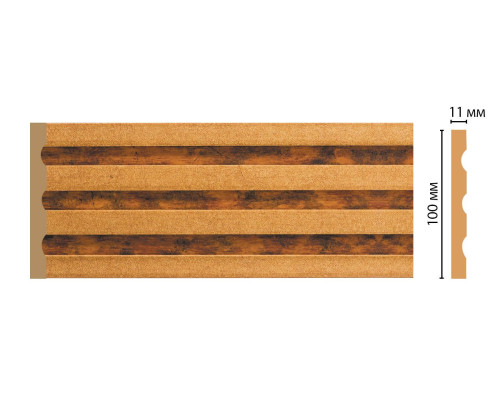 Пилястра DECOMASTER D201-1223 ДМ 100х11х2400 мм D201-1223 ДМ