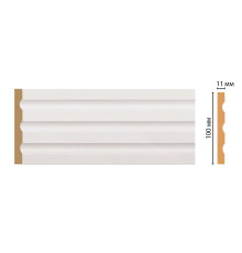 Пилястра DECOMASTER D201-60 ДМ полистирол 100х11х2400 мм D201-60 ДМ