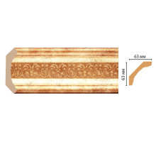 Плинтус потолочный DECOMASTER 168-126 62х62х2400 мм 168-126