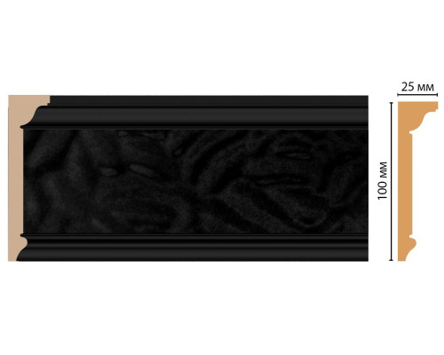 Плинтус потолочный DECOMASTER D215-195 100х25х2400 мм D215-195