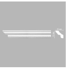 Плинтус потолочный с рисунком DECOMASTER 95637F гибкий 35х35х2400 мм 95637F