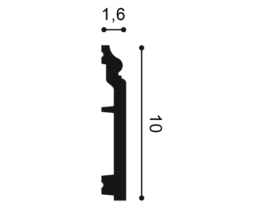 Плинтусы,Ba'rock,Classic capsule SX173F CONTOUR