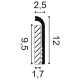 Плинтусы SX185 CASCADE