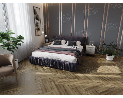 Кварцвиниловая плитка NatisSton Rubis 5003-01 Kvitegga
