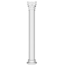 90030H-SET1 Комплект: полуколонна 90030H, полукапитель 90030-1H, полуоснование 90024-4H
