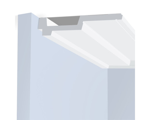 Потолочный плинтус под покраску Hiwood A170V1 2000×170×36