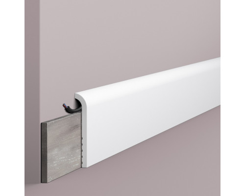 Плинтус под покраску NMC Wallstyl CF1 2000×110×22