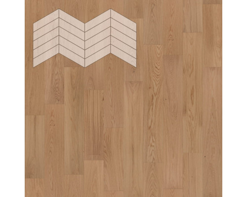 Паркет Елка Французская Lab Arte Chevron Дуб Рустик Ларс лак 400/348х90х14/3/60°
