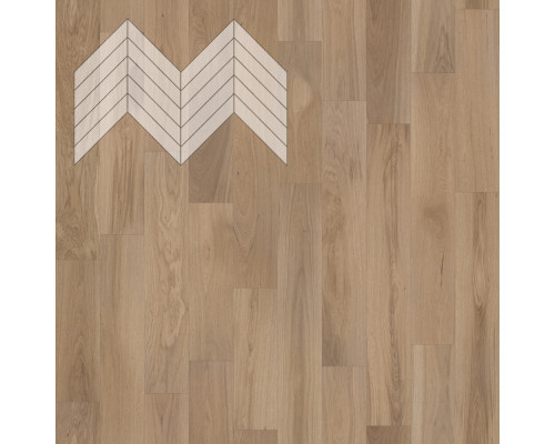 Паркет Елка Французская Lab Arte Chevron Дуб Натур Лаунж лак 600/510х90х14/3/45°
