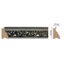 Багет из полистирола DECOMASTER 587-1605B 60x34x2900 мм 587-1605B