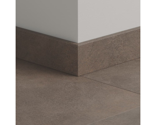 Плинтус ПВХ прямой для LVT Pergo PGVSK40045 Метал окисленный 2400х12х58
