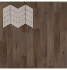 Паркет Елка Французская Lab Arte Chevron Дуб Селект Кайт лак 400/313х150х14/3/60°

