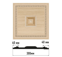 Декоративное панно DECOMASTER из полистирола 300x300x32 мм D31-11