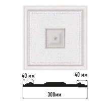 Декоративное панно DECOMASTER из полистирола 300x300x32 мм D31-42