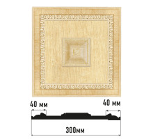 Декоративное панно DECOMASTER из полистирола 300x300x32 мм D31-5