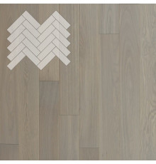 Паркет Елка Английская Lab Arte Angle Дуб Натур Concrete лак 500х150х14/3
