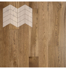Паркет Елка Французская Lab Arte Chevron Дуб Рустик Тибальт лак 400/313х150х14/3/60°
