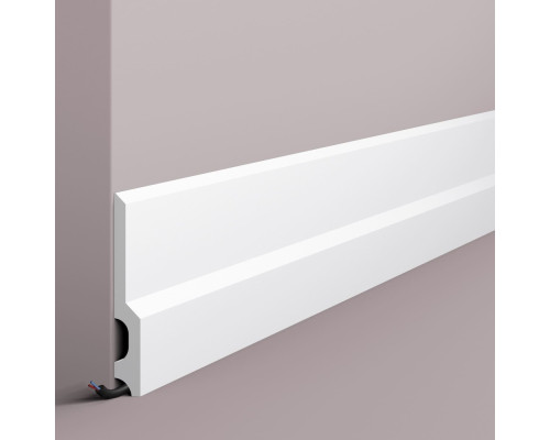 Плинтус под покраску NMC Wallstyl FD22 2000×130×18