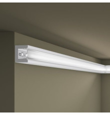 Потолочный плинтус под покраску с подсветкой NMC Wallstyl IL12 2000×20×25