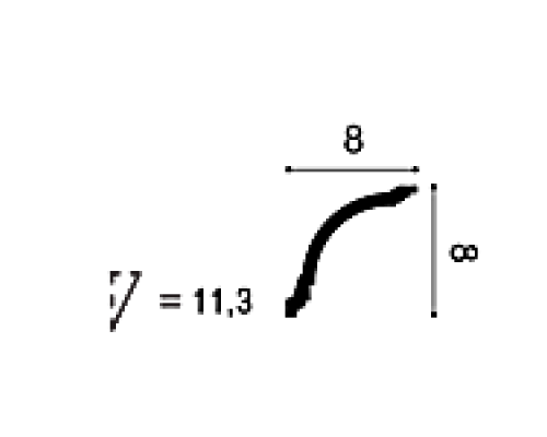 Карнизы,Classic capsule CX199