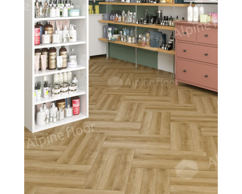Ламинат Alpine Floor Herringbone 12 Pro LF106-02 Дуб Эльзас
