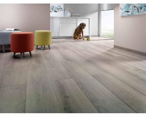 Ламинат Alsafloor Osmoze 437 Дуб Серый Билдинг
