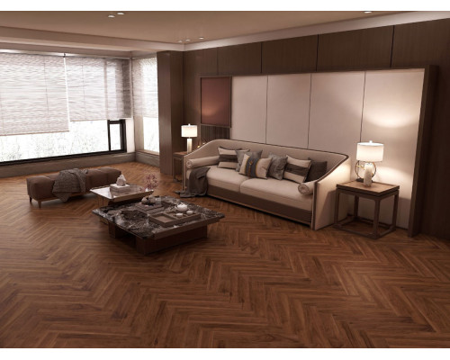 Ламинат Kronparket Herringbone 44785 Орех миланский
