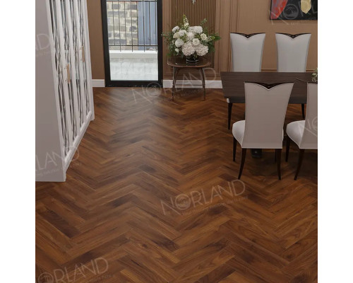 Ламинат Norland Elegant Herringbone Strong LF304-19 Орех Кипр