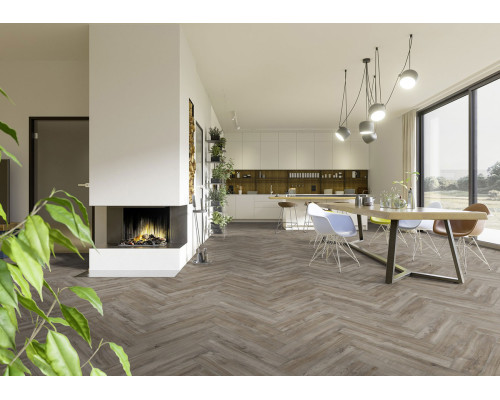 Ламинат TerHurne Herringbone Edition Y03 Дуб Пещерный
